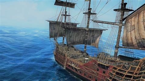 Assassin S Creed Black Flag Queen Anne S Revenge Ship Mod Gameplay