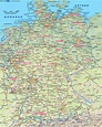 Deutschland Karte | Landkarte deutschland, Karte deutschland ...