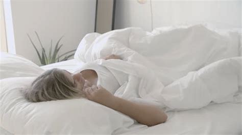 Woman Just Waking Up From Her Sleep · Free Stock Video