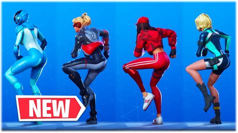 Thicc Fortnite New Feelin Jaunty Dance Emote Showcased With All Thicc