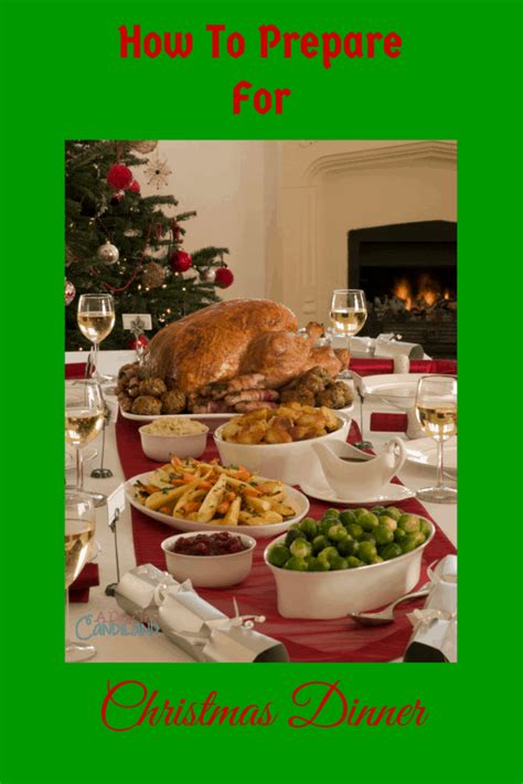 Christmas dinner is a meal traditionally eaten at christmas. How to Prepare for Christmas Dinner - A Day In Candiland