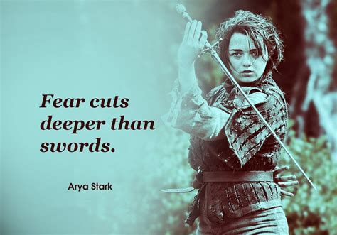 Game Of Thrones Arya Game Of Thrones Quotes Motivational Quotes For