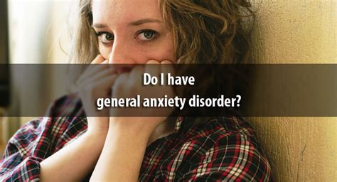 The trigger can be limited to only one type of situation, such as public speaking, eating in front of others or large groups of people. Do I have general anxiety disorder?