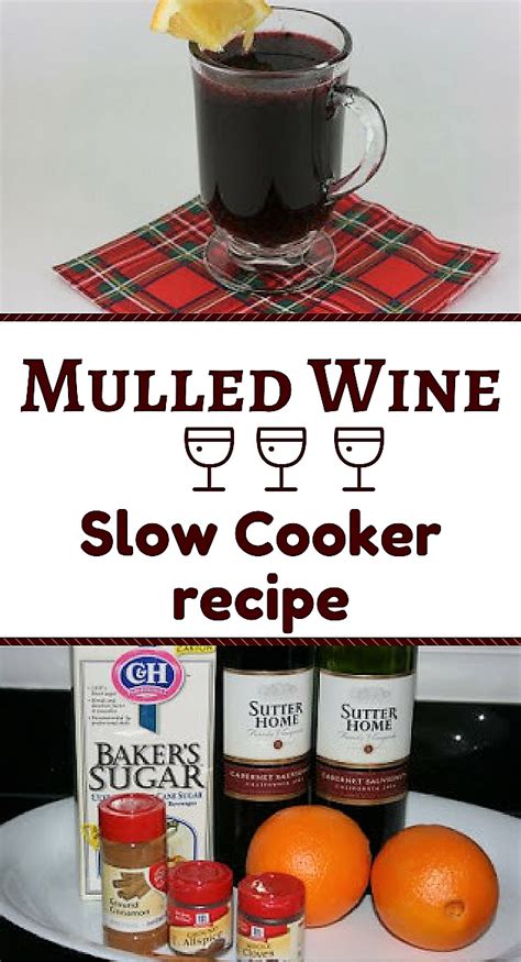 Crockpot Mulled Wine Recipe A Year Of Slow Cooking