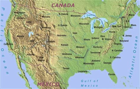 Cartina Degli Usa Mappa Dei 50 Stati E Schede