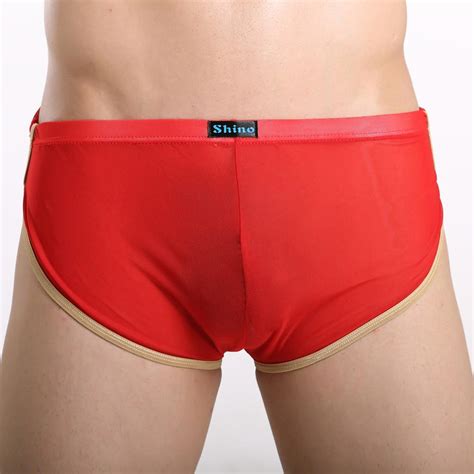 Buy New Fashion Men Sexy Mesh Underpant Soft Brief Breathable Sports Underwear At Affordable