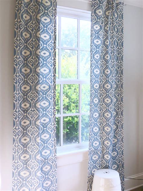 Blue Ikat Curtains Light Blue Curtains Ikat Curtains Blue Drapes Ikat