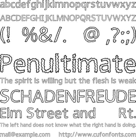 Squiggly Font Download Free For Desktop And Webfont