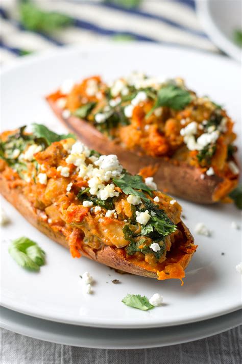Healthy Twice Baked Sweet Potatoes Bound By Food