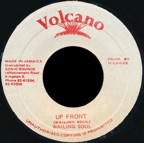 Wailing Soul Up Front 1981 Vinyl Discogs