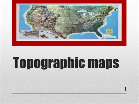 Ppt Topographic Maps Powerpoint Presentation Free Download Id2038107