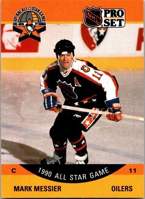 Mark Messier 349 Prices 1990 Pro Set Hockey Cards