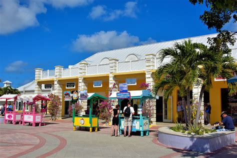Shopping At Cruise Center In Grand Turk Turks And Caicos Islands
