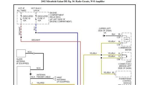 2003 mitsubishi eclipse radio wire diagram interior problem 2003. Speedometer/Odometer Not Working After Radio Install - Page 2