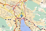 Zurich Map and Zurich Satellite Image