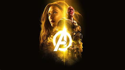 1920x1080 Resolution Avengers Infinity War 2018 The Mind Stone Poster