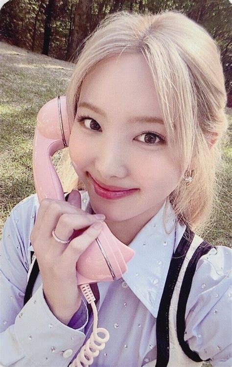 Scan Twice Nayeon Phone Photocard Between 1and2 In 2022 Photocard
