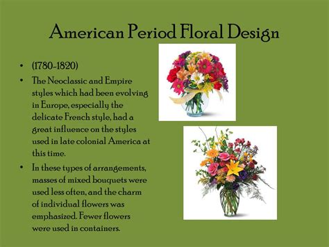 History Of Floral Design Vocabulary Gists2day