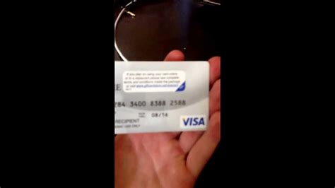 Visa Credit Card Number Front And Back