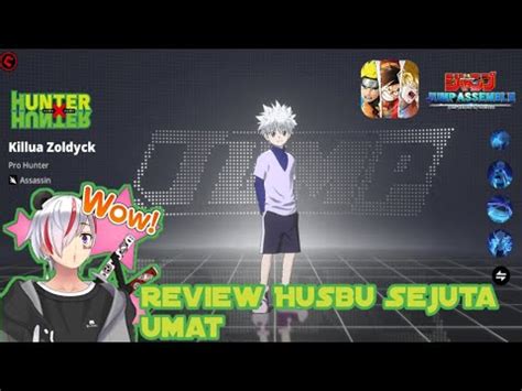 Review Killua Zoldyck Hunter X Hunter Di Game Jump Assemble Youtube