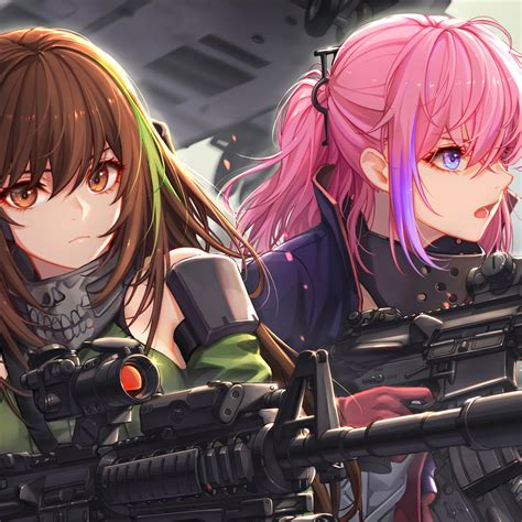 2048x2048 M4a1 Girls Frontline Ipad Air Hd 4k Wallpapersimages
