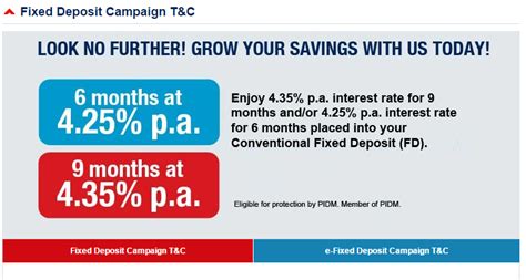 Part into a fixed deposit account, and part into a current or savings accounts (casa). Alliance Bank Fixed Deposit Promotion ( 6 months and 9 ...