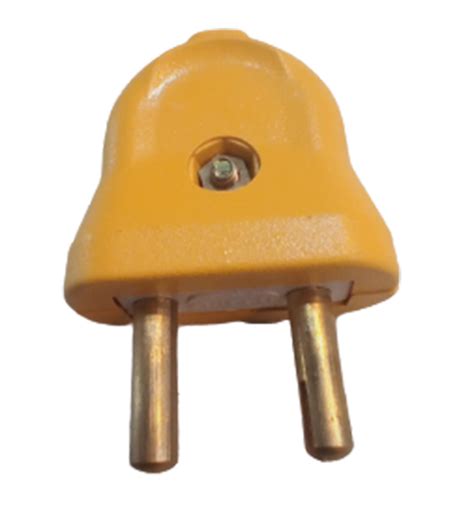 Yellow And Blue 25amp Two Pin Plug For Electric Fittings At Rs 10 In