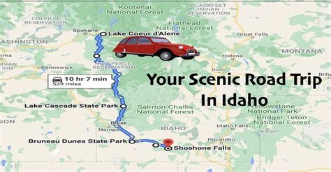 Take This Scenic Road Trip In Idaho No Matter What Time Of Year It Is