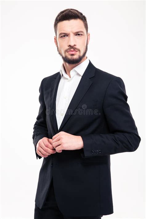 Handsome Businessman Looking At Camera Stock Image Image Of