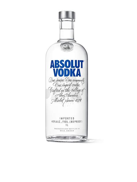 Absolut Vodka 1l Vente En Gros Lans Grupo