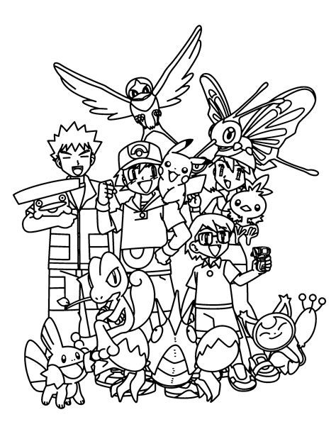 Coloring Page Pokemon Advanced Coloring Pages 112