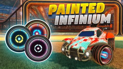 All Painted Infinium Wheels On Rocket League New Rocket League