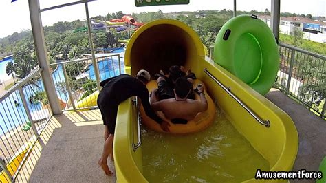 Go Wet Waterpark In Bekasi Indonesia Rides Videos Pictures And Review