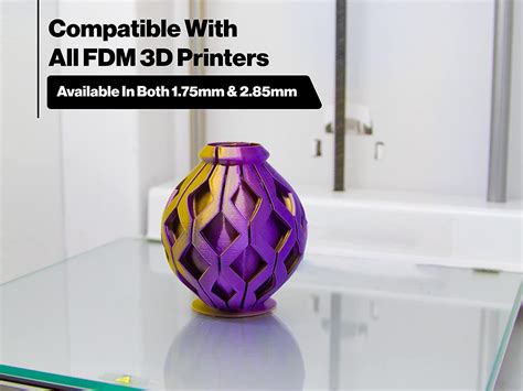 Review Matterhackers Quantum Pla Dichromatic Dual Color 3d Printer Filament 075kg 175mm