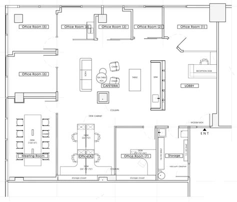 Office Floor Plan Template