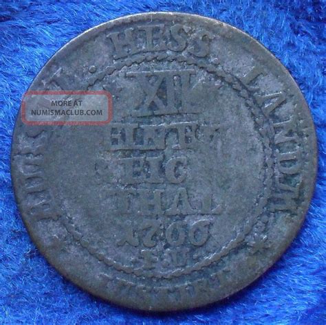 Hesse Cassel German States Silver 1 12 Thaler 1766 Fu Km 474