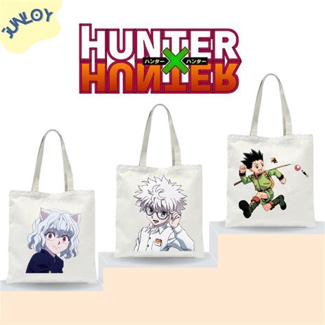 Jual Tote Bag Anime Karakter Hunter X Hunter Tas Kanvas Lucu Killua