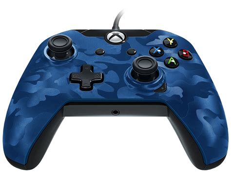 Pdp Xbox One Pad Przewodowy Camo Blue 7385285849 Oficjalne Archiwum