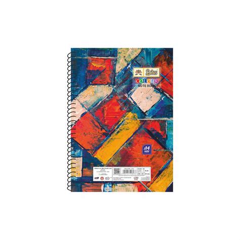 Lotus Colour Ruled Notebook A4 Size Lotus Stationery