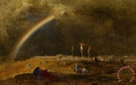 George Inness The Triumph At Calvary Painting The Triumph At Calvary