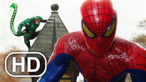 The Amazing Spider Man Vs Scorpion Fight Scene 4k Ultra Hd Spider Man
