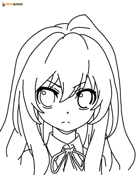 Coloriages Toradora Coloriages Gratuits à Imprimer