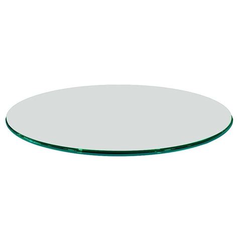 Glass Table Top 60 Round 14 Thick Beveled Polish Tempered