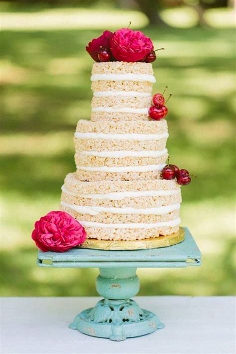 15 Diy Friendly Wedding Cake Alternatives Aisle Society