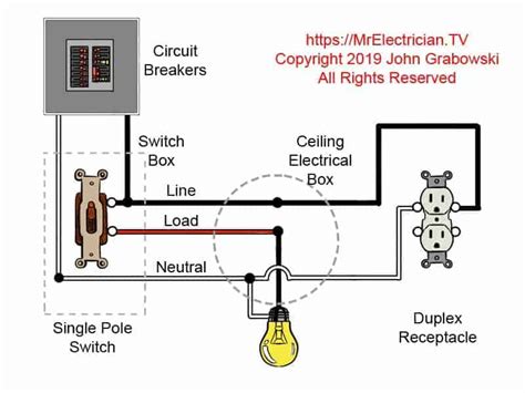 Wiring Diagrams For Lights And Receptacles Wiring Digital And Schematic