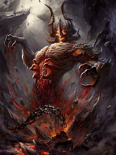 Fantasy Illustration Demon Art Arte Conceptual De Monstruo Monster Art