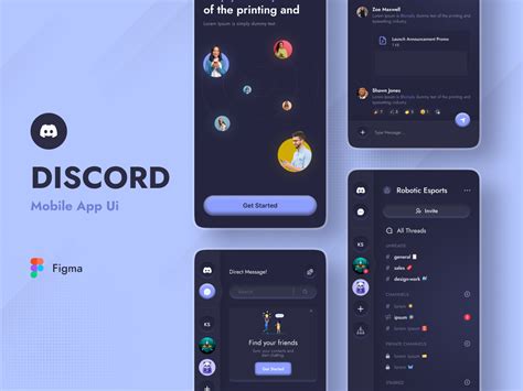 New Discord Ui Concept Art Based On The Images Shown