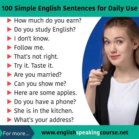 100 English Sentences Used In Daily Life English Sentences
