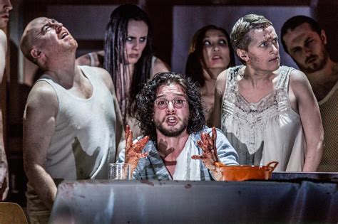 Review Kit Harington Is Bloody Great In A Grotesquely Entertaining