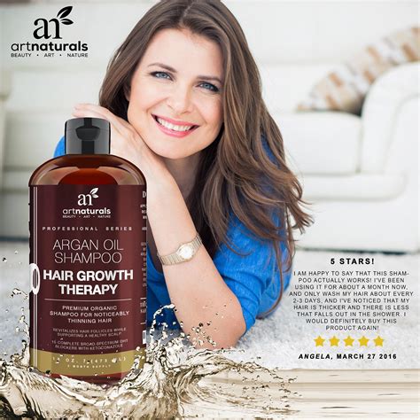 Apricot essential oil contains omega 9 fatty acid which helps make hair softer, stimulates hair growth, keeps the hair and scalp moist, and strengthens the hair follicles. Argan oil shampoo testimonia - Best Hair Growth Vitamins